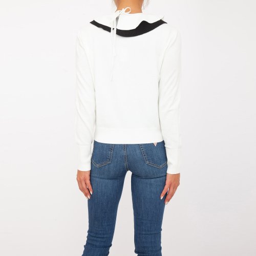 Женский свитер TWIN-SET MICROPULL BIANCO