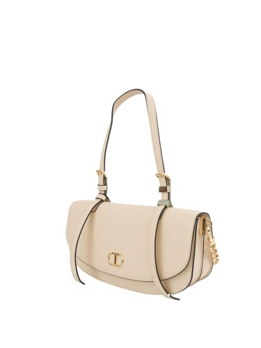 Жіноча сумка з ручками TWIN-SET  TRACOLLA MEDIA BEIGE
