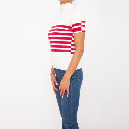 Жіночий светр TWIN-SET LUPETTO BICOLOR