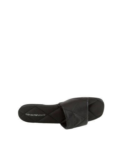 Жіночі шльопанці EMPORIO ARMANI SANDAL NERO