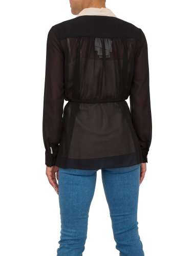 Жіноча сорочка з довгим рукавом TWIN-SET CAMICIA M/L NERO