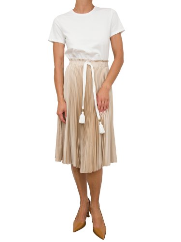 Жіноче плаття TWIN-SET ABITO MIDI BEIGE