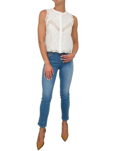 Женский топ TWIN-SET TOP BIANCO