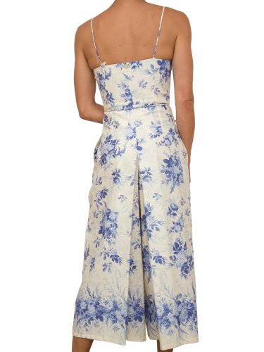 Жіночий класичний костюм TWIN-SET TUTA LUNGA CHIUSA CON CINTURA BLU