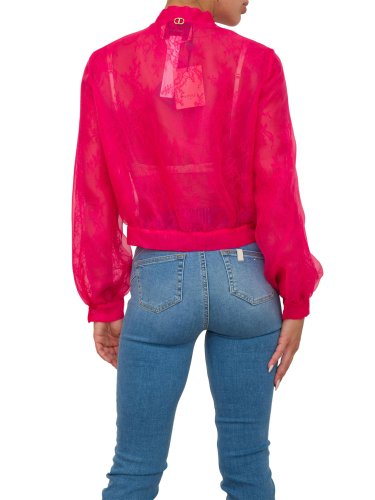 Женская блуза TWIN-SET GIACCHINA FUCSIA