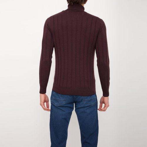 Чоловічий светр ELEVENTY MAGLIA BORDEAUX