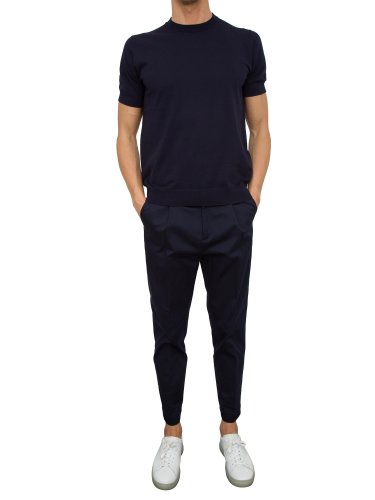 Мужские повседневные брюки PAOLO PECORA Pantalone Tessuto BLU