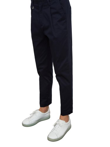 Мужские повседневные брюки PAOLO PECORA Pantalone Tessuto BLU