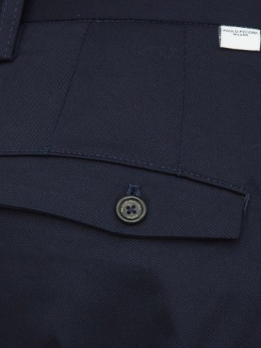Мужские повседневные брюки PAOLO PECORA Pantalone Tessuto BLU