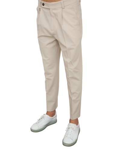 Мужские повседневные брюки PAOLO PECORA Pantalone Tessuto BEIGE
