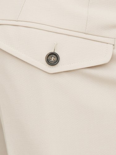 Мужские повседневные брюки PAOLO PECORA Pantalone Tessuto BEIGE