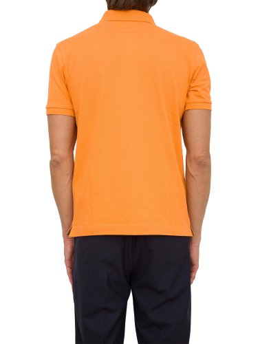 Чоловіче поло LA MARTINA MAN POLO S/S PIQUET STRETCH ARANCIONE