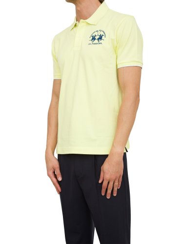 Чоловіче поло LA MARTINA MAN POLO S/S PIQUET STRETCH GIALLO