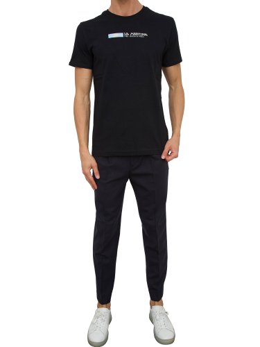 Мужская футболка LA MARTINA MAN S/S T-SHIRT JERSEY NERO