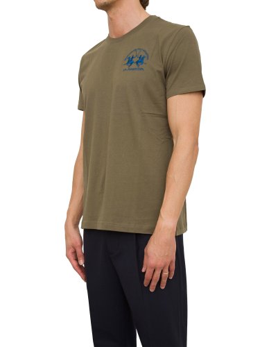 Мужская футболка LA MARTINA MAN S/S T-SHIRT JERSEY VERDE