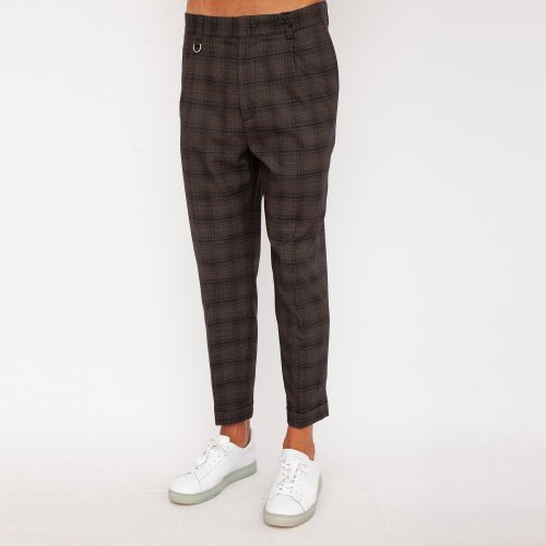 Мужские повседневные брюки PAOLO PECORA Pantalone Tessuto MARRONE