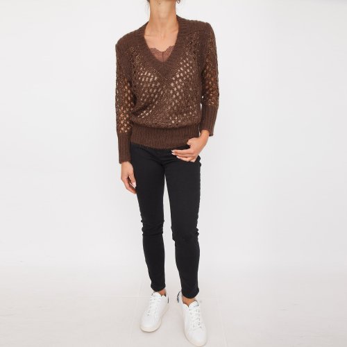 Жіночий светр BLUGIRL SWEATER MARRONE