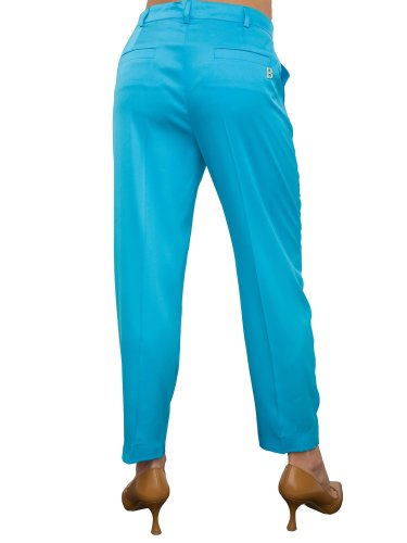 Женские повседневные брюки BLUGIRL PANT.TS TPOTF LUNGO AZZURRO