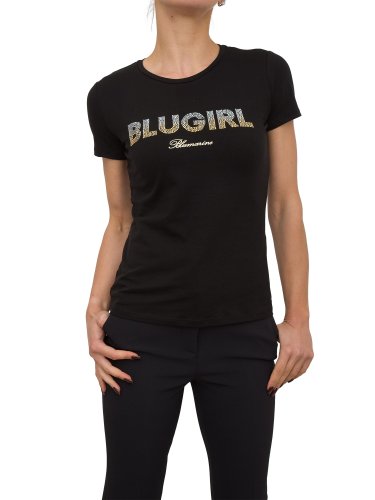 Жіноча футболка BLUGIRL T-SHIRT MODA M/C NERO