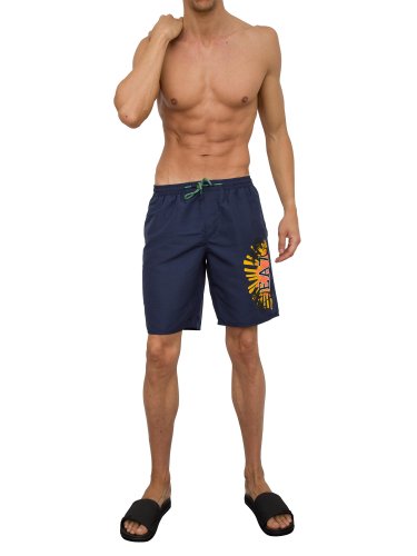Мужские пляжные шорты EA7 EMPORIO ARMANI BOXER BEACHWEAR BLU