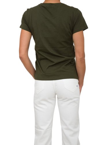 Женская футболка LIU JO ECS T-SHIRT ST P M/C VERDE