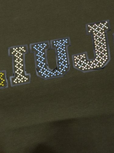 Женская футболка LIU JO ECS T-SHIRT ST P M/C VERDE