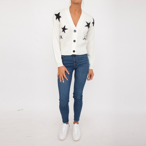 Женский кардиган LIU JO SWEATER BIANCO