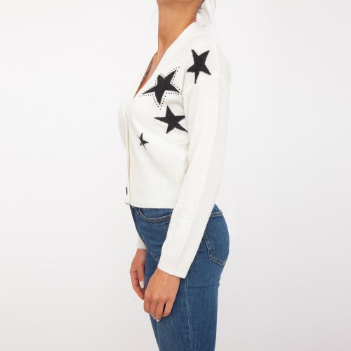 Женский кардиган LIU JO SWEATER BIANCO