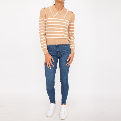 Жіночий светр LIU JO SWEATER BEIGE