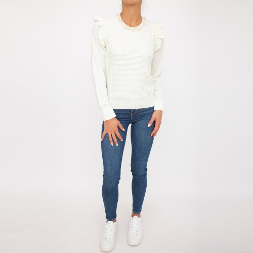 Женский свитер LIU JO SWEATER BIANCO