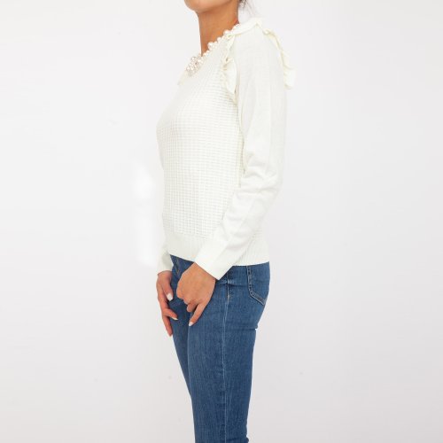 Женский свитер LIU JO SWEATER BIANCO