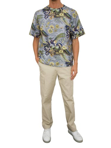 Чоловіча футболка ETRO T-SHIRT SOHO BLU