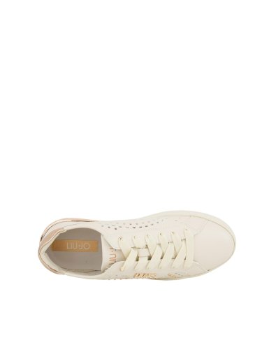 Жіночі кросівки LIU JO SNEAKER TRAFORATA CON BORCHIE BEIGE