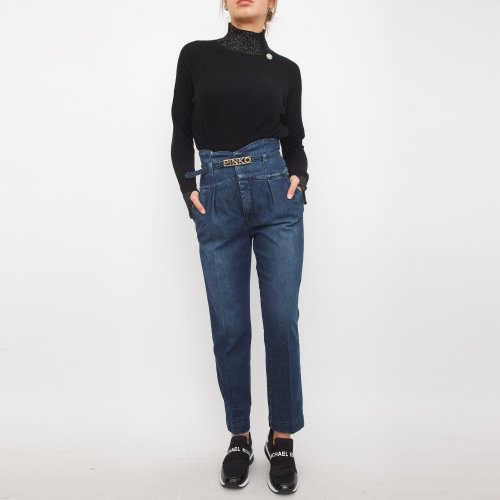 Женские джинсы PINKO BUSTIER BLU DENIM