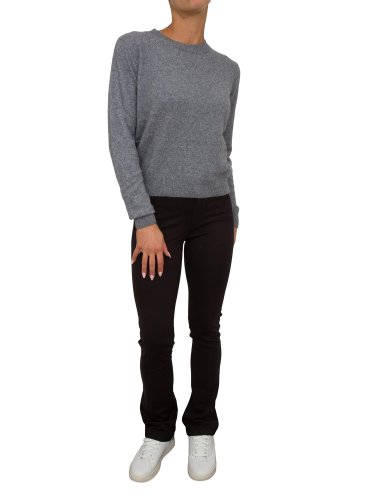 Женский свитер FRACOMINA KNITTED ROUNDNECK SWEATER GREYMEGY GRIGIO