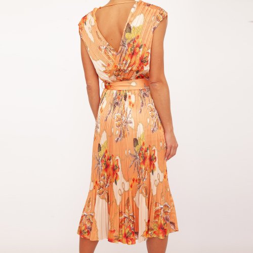 Женское платье GUESS by Marciano ABITO LUNGO ARANCIONE