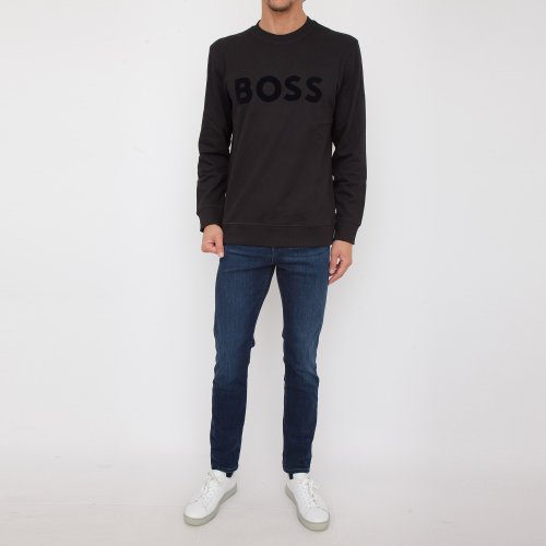 Мужская толстовка HUGO BOSS Jersey NERO