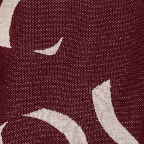 Мужской свитер BILLIONAIRE Pullover Round Neck LS Double B BORDEAUX
