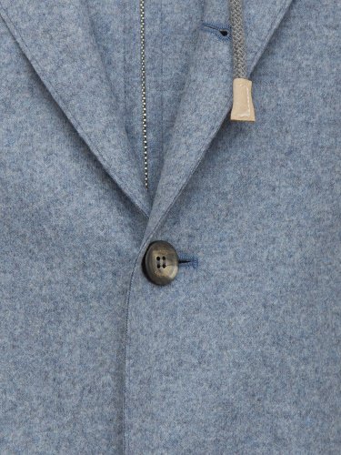 Мужской пиджак ELEVENTY SINGLE BREASTED JACKET AZZURRO
