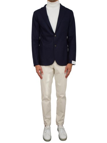 Мужской пиджак ELEVENTY SINGLE BREASTED JACKET BLU