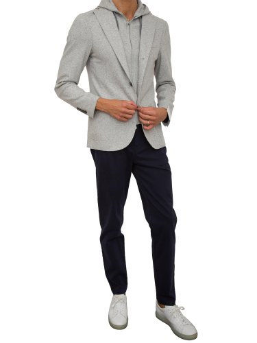 Мужской пиджак ELEVENTY SINGLE BREASTED JACKET GRIGIO