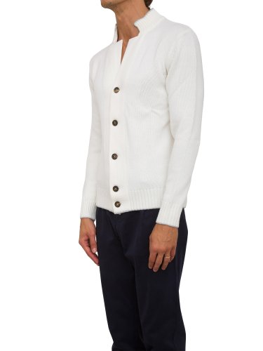 Чоловічий кардиган ELEVENTY CARDIGAN BIANCO
