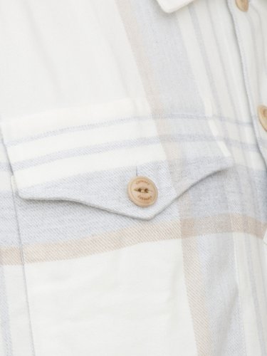 Мужская рубашка с длинным рукавом ELEVENTY  4 POCKETS SHIRT GRIGIO
