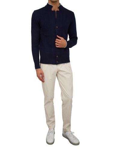 Чоловічий кардиган ELEVENTY CARDIGAN BLU