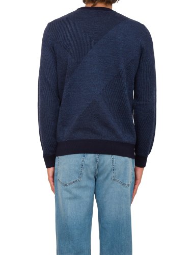 Мужской свитер BOSS Knitwear BLU
