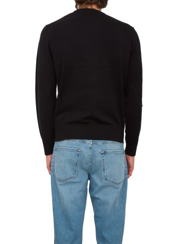 Мужской свитер BOSS Knitwear NERO