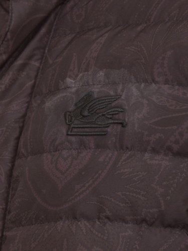 Мужская куртка ETRO DOWN JACKET TRAVEL NERO