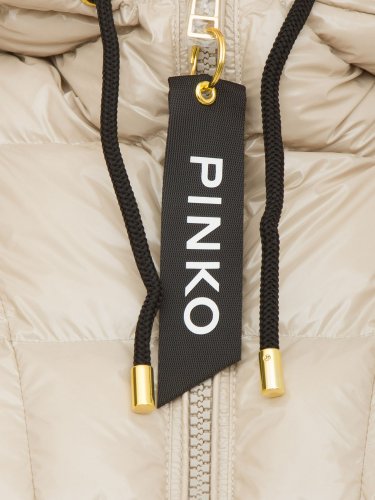 Женская зимняя куртка  PINKO Piumino BEIGE