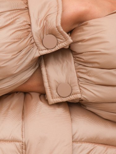 Женская зимняя куртка TWIN-SET IMBOTTITO BEIGE