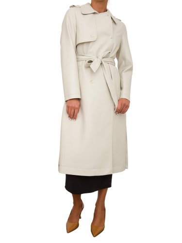 Женский тренч TWIN-SET TRENCH GRIGIO
